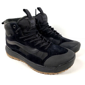 Vans Ultrarange EXO MTE-1 High Mens Sz 5.5 Womens Sz 7 Black Gum Sneaker Shoes